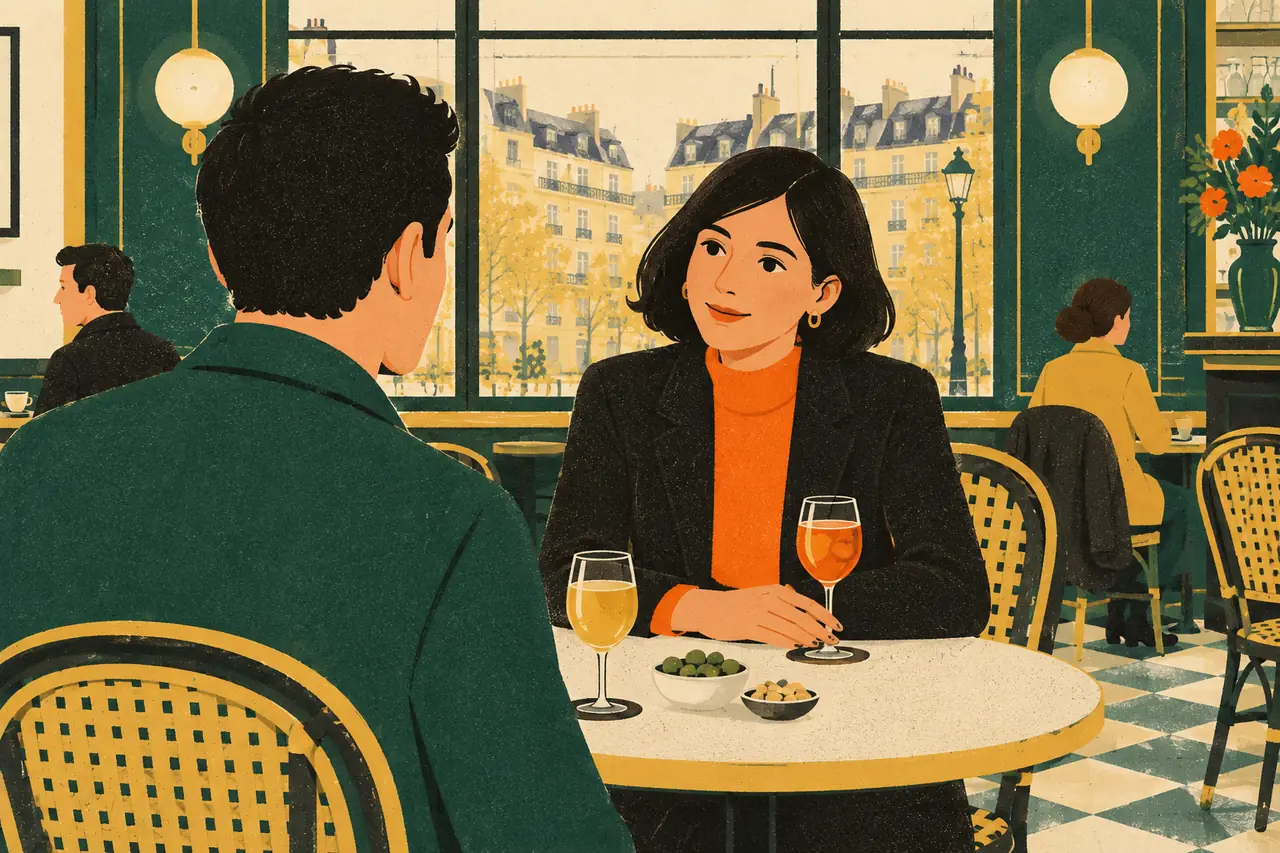 Inviting someone out. It is Tuesday and you want to invite a French colleague for a drink after work.