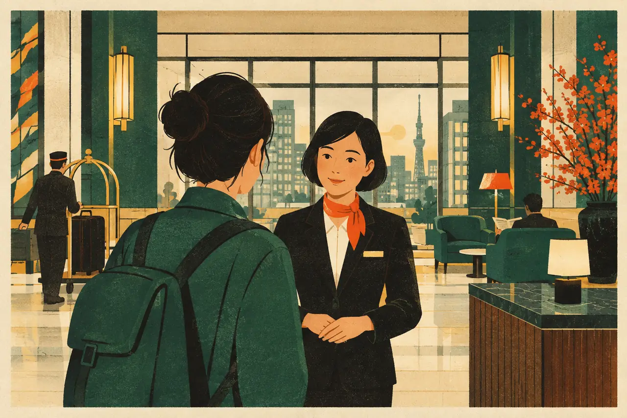 Across the city. You are in your Shinjuku hotel lobby with one hour left before Sensoji temple in Asakusa closes for the evening.