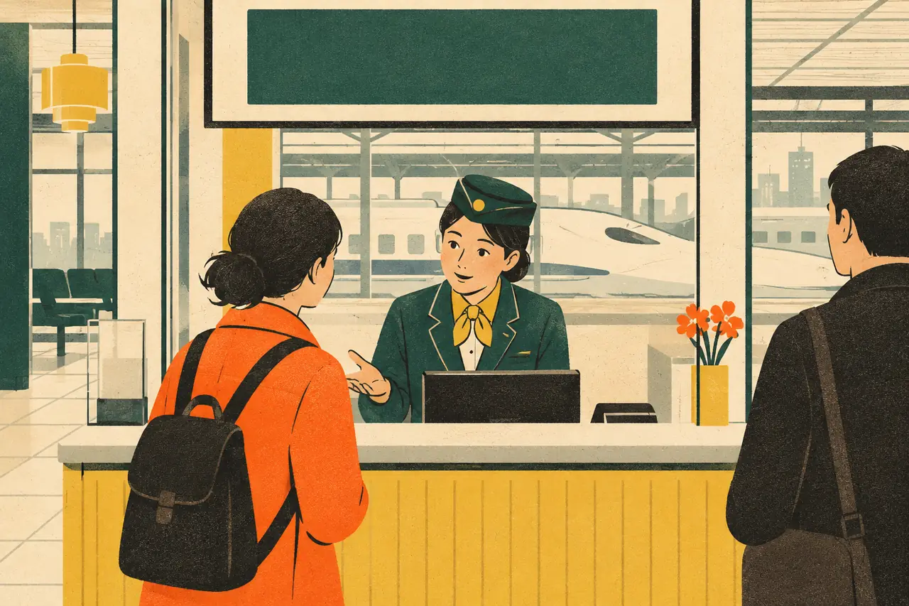 Delays and missed trains. Your shinkansen out of Nagoya is running forty minutes late and you miss your connection.